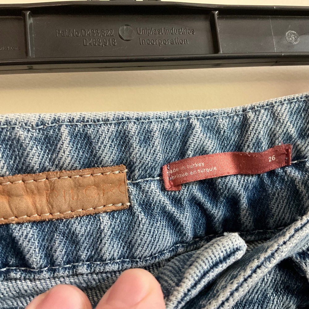 Anthropologie Pilcro The Wanderer Light Wash Jeans - Size 26 Boho Casual Denim - Picture 4 of 8